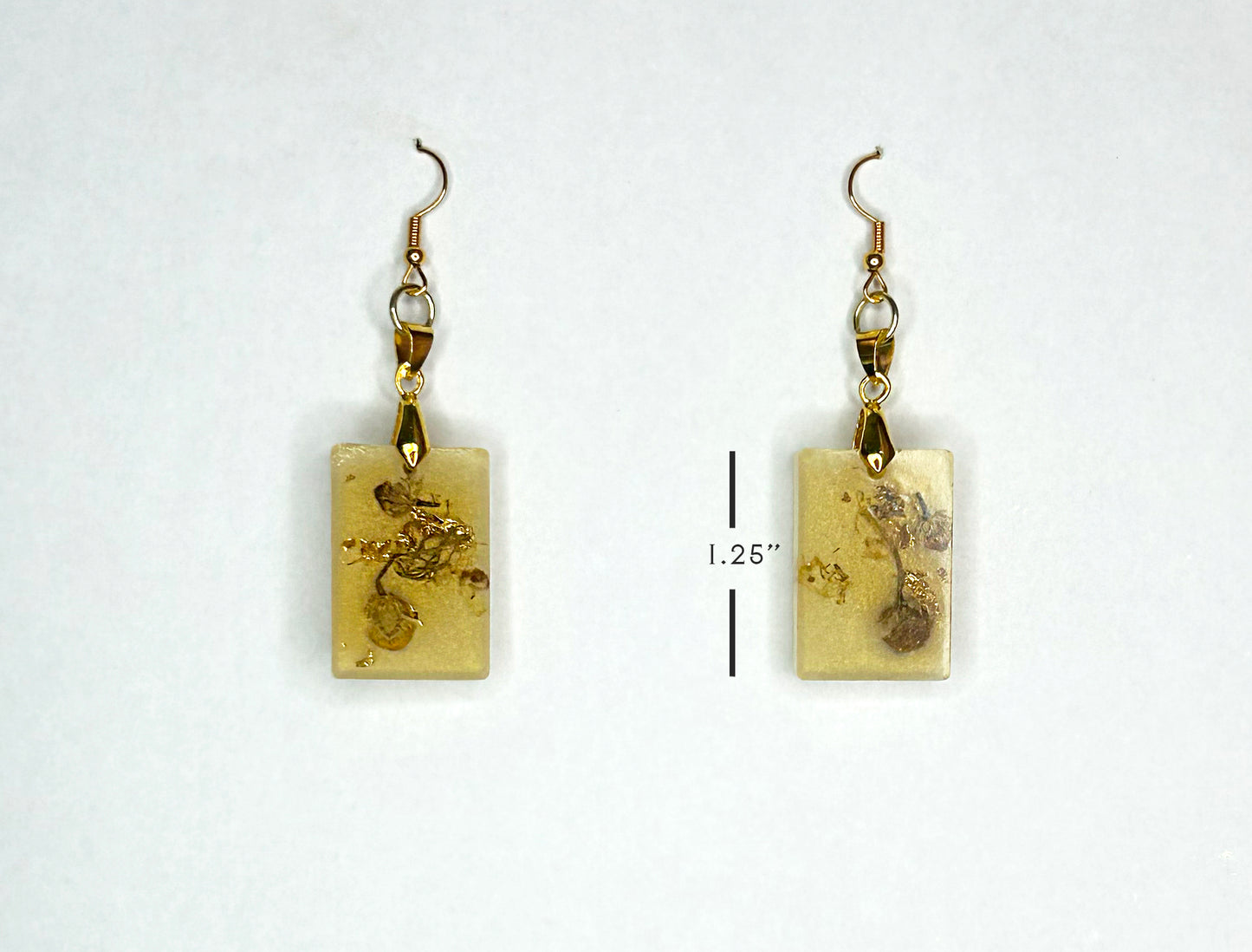 Tea Talismans: Chamomile Earrings