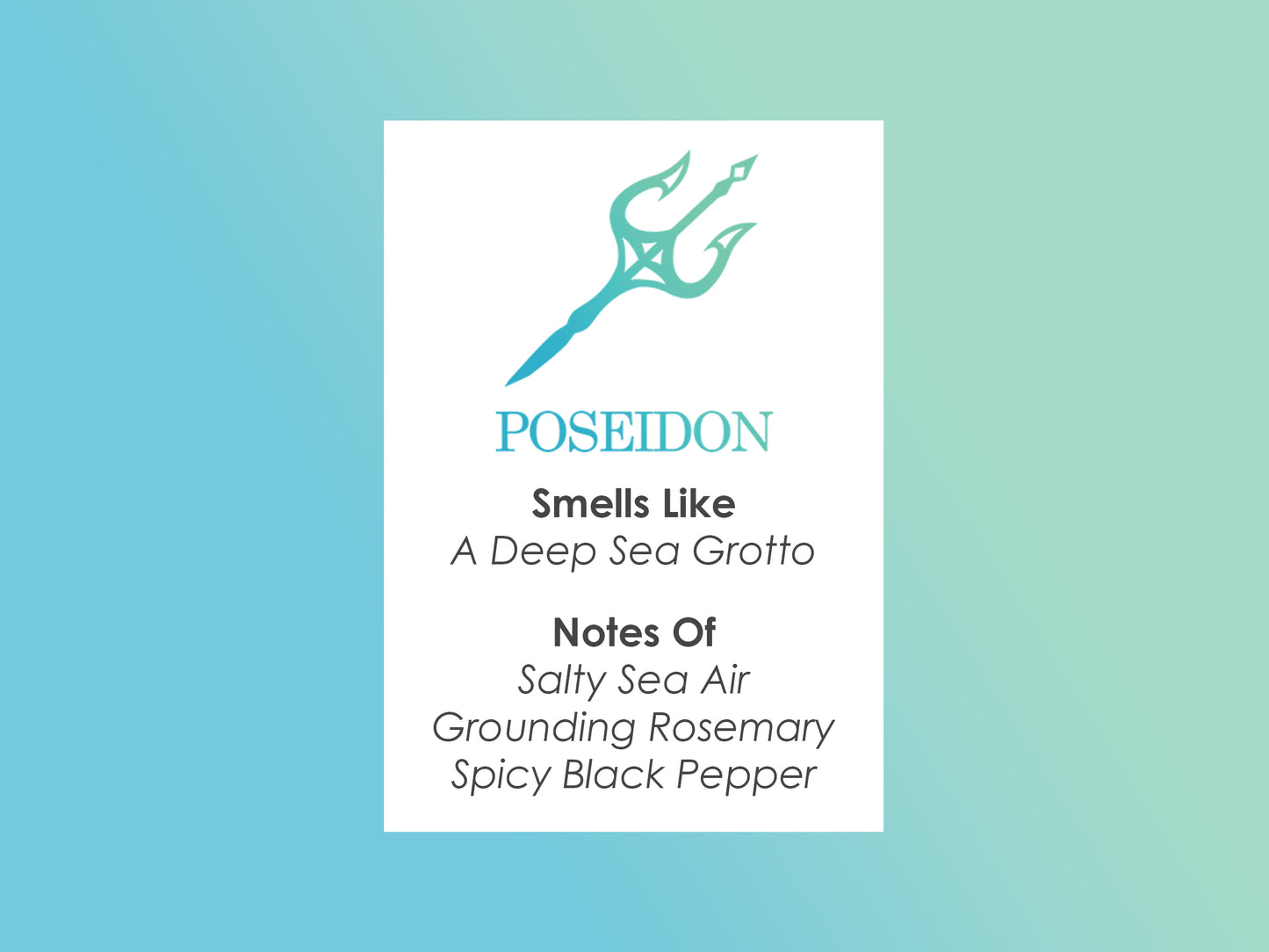 Poseidon Potion Perfume