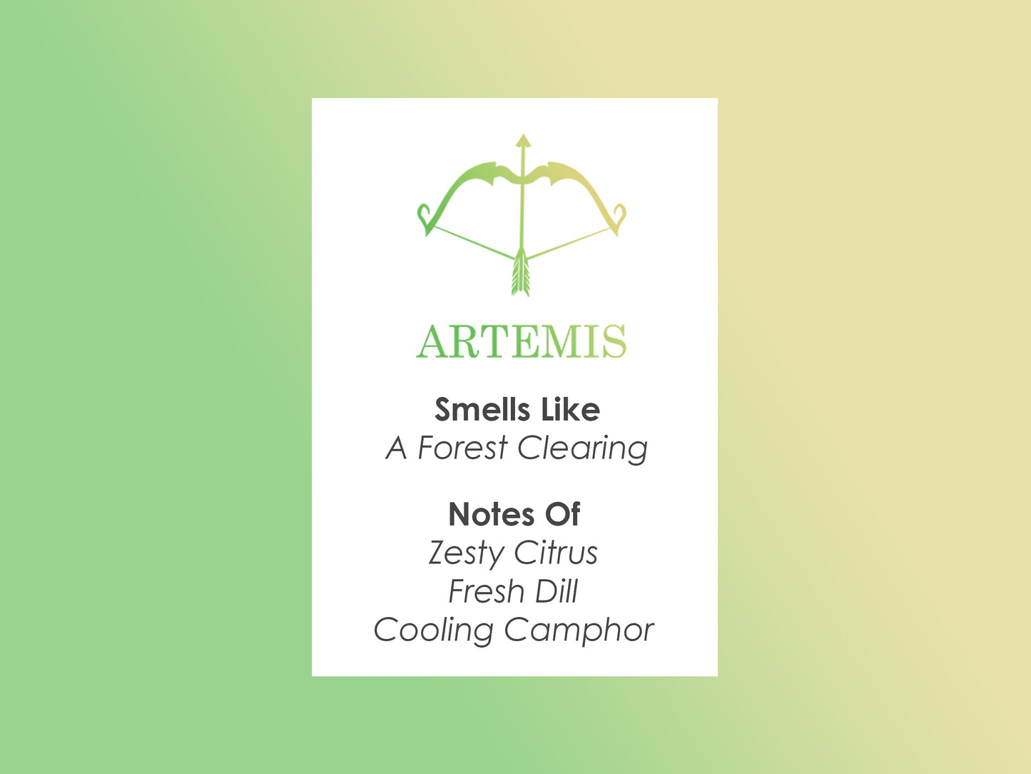 Artemis Potion Perfume
