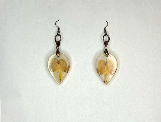 Grandma's Garden: Bleeding Heart Earrings