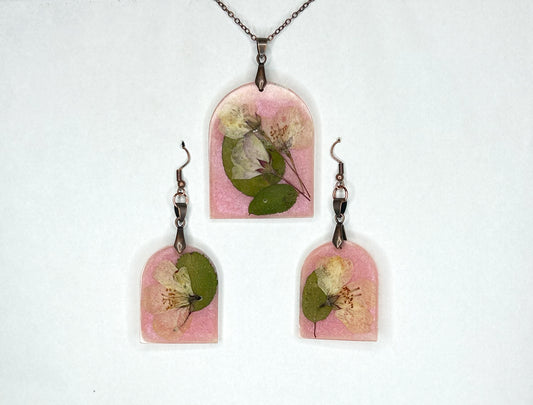 Urban Forage: Cherry Tree Jewelry Set B