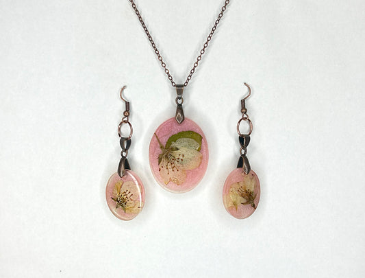 Urban Forage: Cherry Tree Jewelry Set A