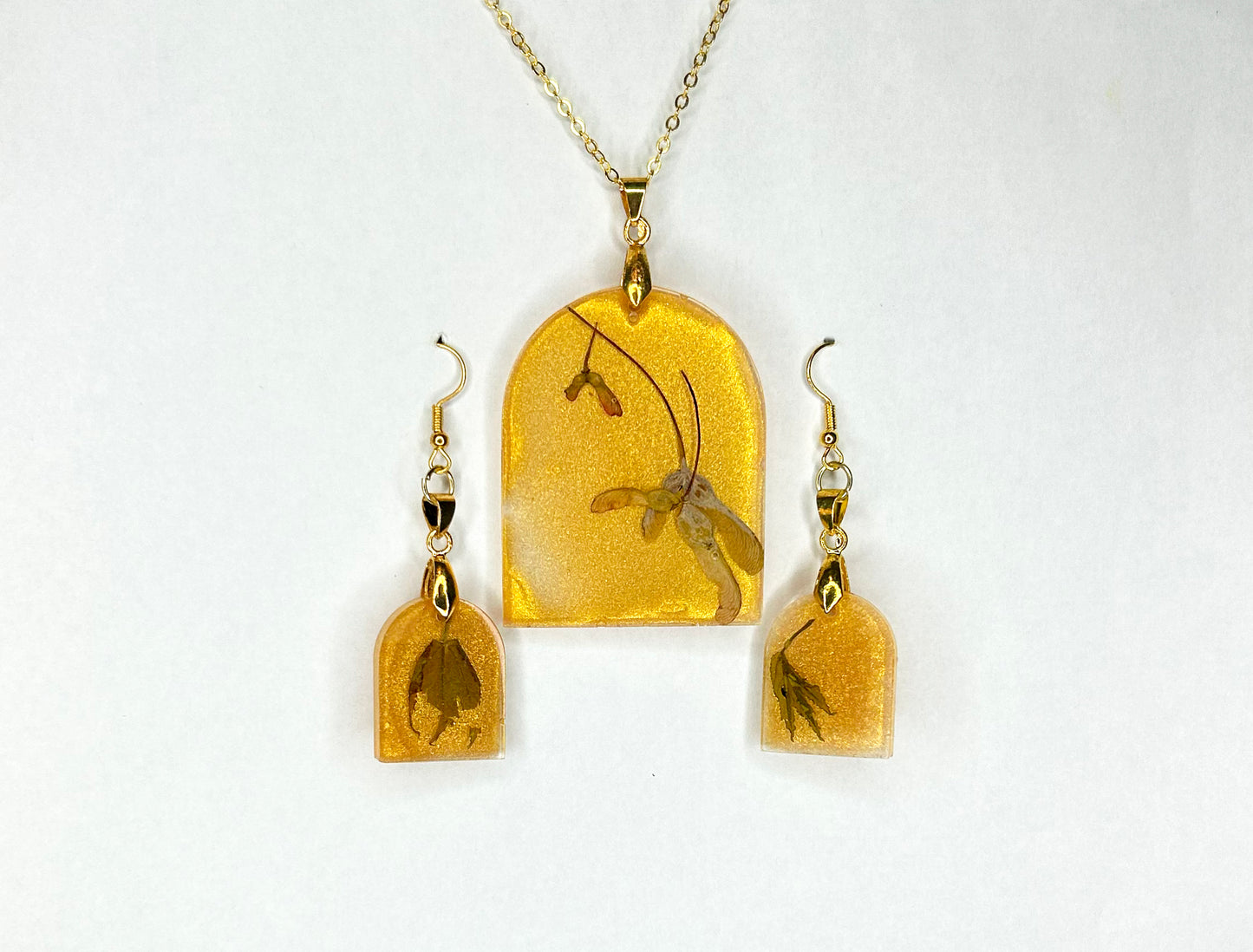 Urban Forage: Maple Tree Jewelry Set B