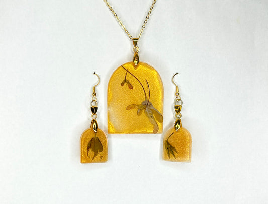 Urban Forage: Maple Tree Jewelry Set B