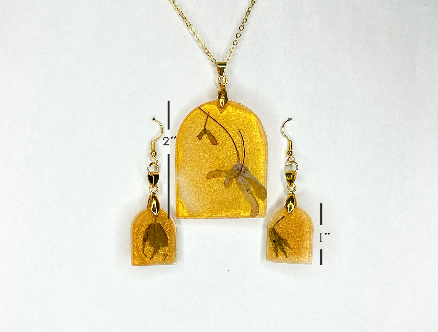 Urban Forage: Maple Tree Jewelry Set B