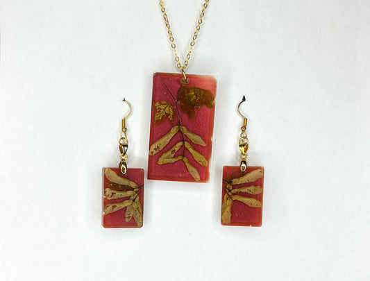 Urban Forage: Maple Tree Jewelry Set A