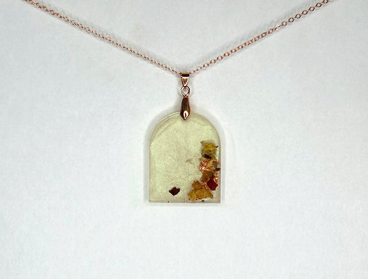 Tea Talismans: Herbal Rose Tea Necklace Style B