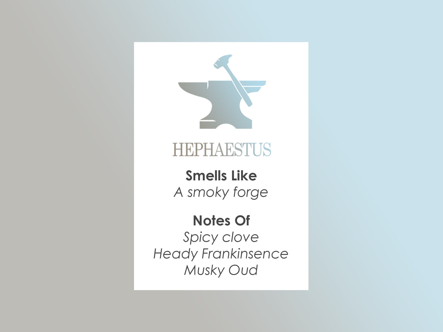 Hephaestus Potion Perfume
