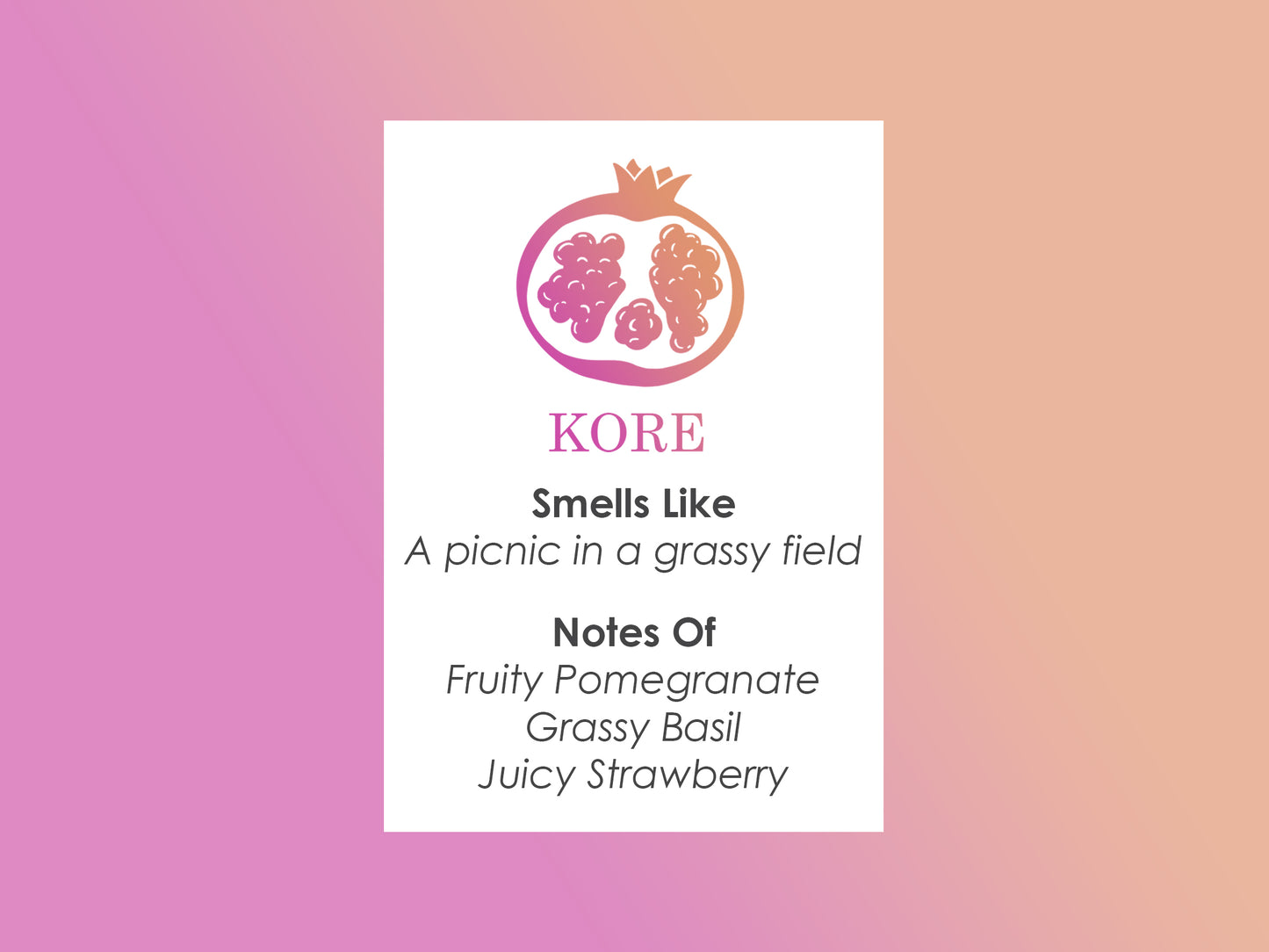 Kore Potion Perfume (Persephone - Maiden Version)